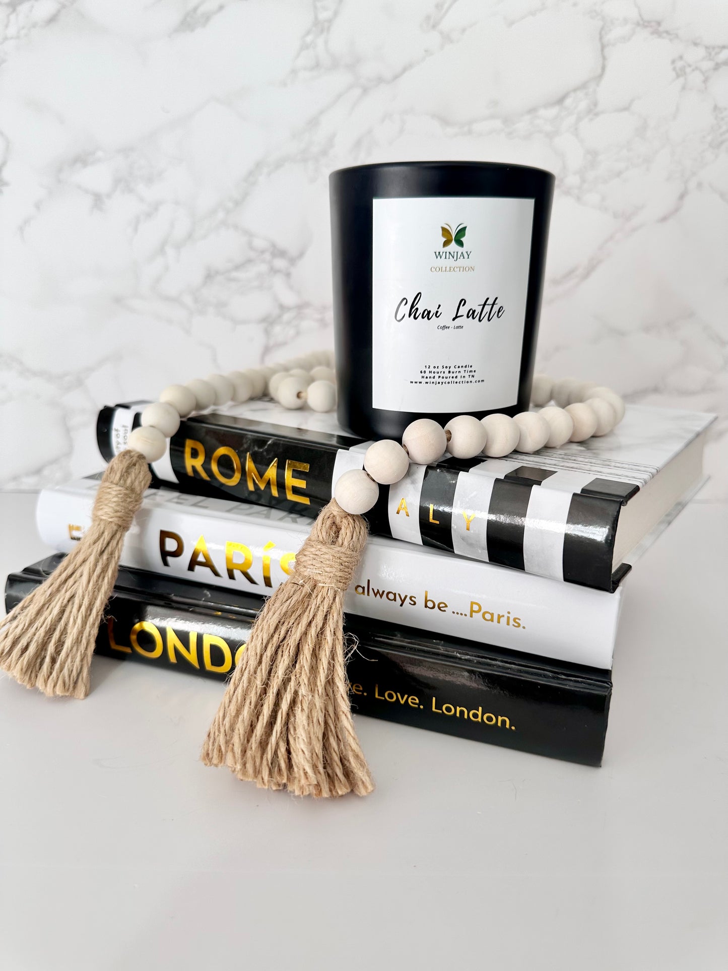 Chai Latte Soy Wax Candle| Scented Candle