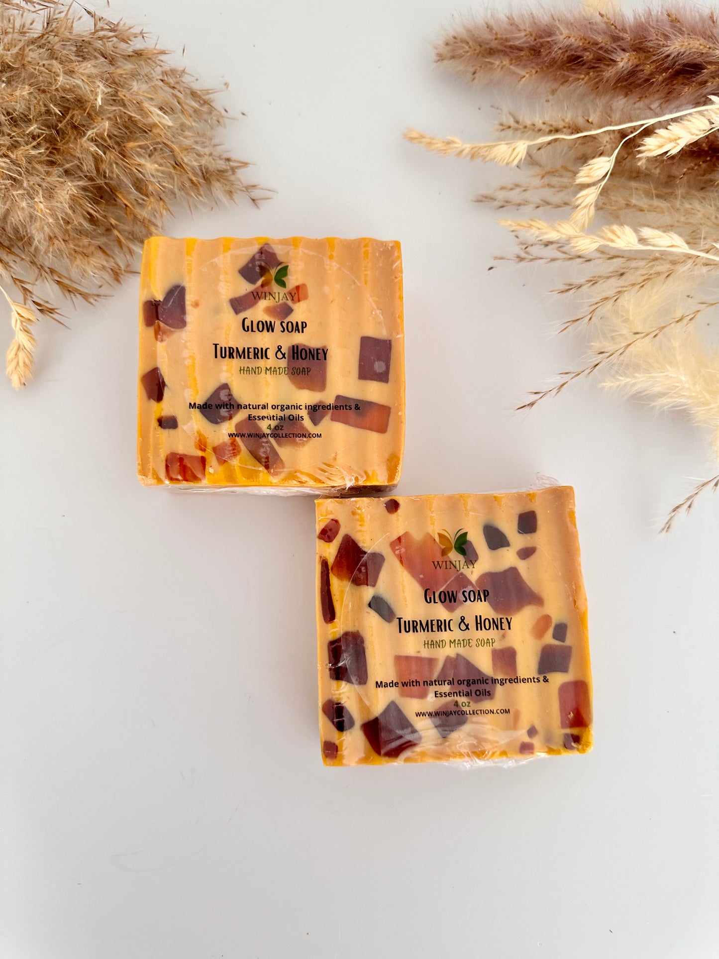 Glow Soap| Turmeric, Honey, Kojic Acid & Vitamin C